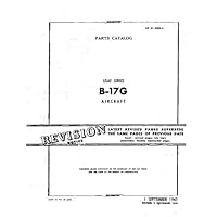 Boeing B-17 G Aircraft Parts Catalog Manual