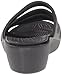 crocs Women's 14706 Rhonda Wedge Pump,Black/Black,7 M US