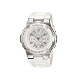 Casio Ladies BGA110-7B Baby-G Shock Resistant White Analog Sport Watch by Casio