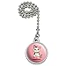 GRAPHICS & MORE Kawaii Cute Cat Spilled Glass of Water Ceiling Fan and Light Pull Chain