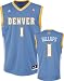 Chauncey Billups Light Blue Adidas 2010 NBA Replica Denver Nuggets Youth Jersey