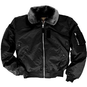 B-15 Flight Jacket Black, Size M by Knox Armory