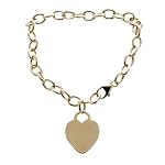 18k link heart tiffany bracelet