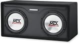 MTX TCE5510X2D Ported Thunder TC enclosure with two 10 Thunder5500 subwoofers