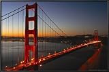 Golden Gate Bridge Lamina Framed Poster Print by Vincent James, 36x24