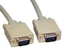 Max Value SVGA Cable, HD15 Male to Male, 2 Mtrs, Beige