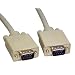 Max Value SVGA Cable, HD15 Male to Male, 2 Mtrs, Beige