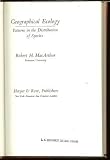Geographical ecology : patterns in the distribution of species