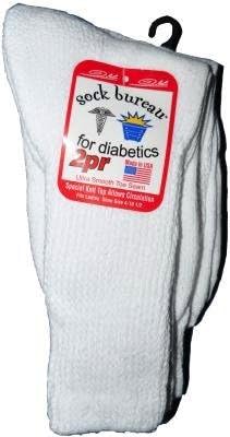 Women's Diabetic Crew Socks (Pack of 6)