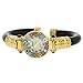 Murano Glass Millefiori Bangle Watch - Black