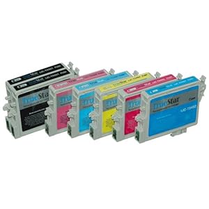 Epson T0481(2x)/T0482/T048... (7 Pack) Compatible Inkjet Cartridges - 2 Black 1 Cyan 1 Magenta 1 Yellow 1 Photo Cyan 1 Photo Magenta