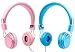 DURAGADGET Kurio TAB / TAB XL / 10S / Phone / Pocket / Touch 4S / XTREME - Pretty Pink Ultra-Stylish Kids Fashion Headphones with Padded Design, Button Remote & Microphone for Kurio TAB / TAB XL / 10S / Phone / Pocket / Touch 4S / XTREME Kids Tablet + BONUS Matching Stylus!