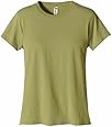 ECOnscious Women's 100% Organic Cotton Short Sleeve Tee (Wasabi, Small)