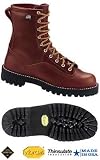 Review   / Danner Mens 8 Inch Leather Rain Forest GORE-TEX Work Boots #10800