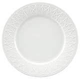 Nikko Ceramics Blanc Fleur Salad Plate 8 1/4