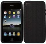 LUPO Apple Iphone 4 TYRE TREAD Silicone Skin Case - BLACK