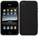 LUPO Apple Iphone 4 REIFEN-SCHRITT Silikon-Haut-Kasten - SCHWARZ