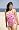 Passion Pink Two Piece Plus Size Tankini Swimsuit - Women's Swimwear Plus Size Swimsuit
