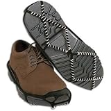 Yaktrax Walker Traction Cleats for Snow and Ice,Black, Small