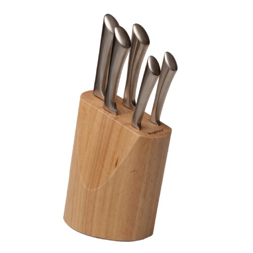 Berghoff Twist 6-Piece Knife Block Set