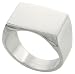 Sterling Silver Hand-Made Solid Rectangular Signet Ring