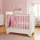 White Sleigh Crib - Sleigh Crib (White) 58 x 31 x 44h