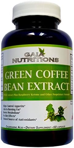 Pure Green Coffee Bean Extract Plus - Cleanse 800mg Pills - Fat Burn - Cleanse Ultra - Renew - with Raspberry Ketones & African Mango Edge - Dr. Oz Recommended