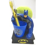 Batman Toothbrush Holder - DC Comics Batman Toothbrush Holder (3 Pieces) by hasbro