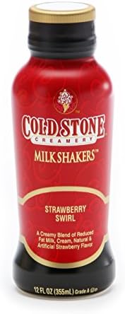 Cold Stone Creamery Strawberry Swirl Milk Shakers® Pack of 6, 12 Oz. Bottles