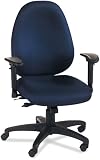 Basyx VL630VA90 VL600 Series High-Performance High-Back Task Chair, Navy