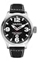 Nautica Men's N12561G BFD 101 Date Black Dial Black Leather Watch