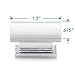 Southern Hills 1.5 Inch Polished Chrome Cabinet Knobs - Pack of 5 - Kitchen Cabinet Knobs for Doors, Drawers, Desks and Furniture - Modern Drawer Pulls SHKM001-CHR-5