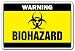 BIOHAZARD -Warning Sign- danger signs toxic symbol bio