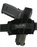 Ambidextrous Flat Belt Holster Black