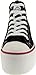 Maxstar Women's C50 7 Holes Zipper Platform Canvas High Top Neon Sneakers