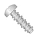 #10 (#8 Head) x 1/2" High Low Style Thread Forming Screws/Phillips/Pan Head / 18-8 Stainless Steel (Carton: 5,000 pcs)