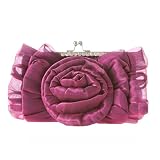 Susan Collection Floral Bow Evening Bag