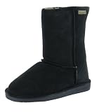 BEARPAW Women’s Emma Short Boot,Navy,9 M US Reviews