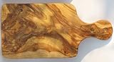 Chopping board large (oiled). Hand-carved from olive wood, 31x15 cm.IMAGE