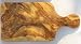 Chopping board large (oiled). Hand-carved from olive wood, 31x15 cm._s-1