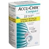 ACCU-CHEK Compact Mail Order Test Strips, 51-Count Box