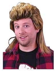 Blonde Mullet Wig
