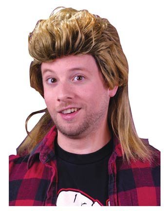 Blonde Mullet Wig