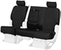 Coverking Custom-Fit Rear Bench Seat Cover - Leatherette, Black
