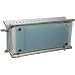 Vitantonio Glass Two Slice Long Slot Toaster - vtg2tcan