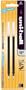 uni-ball Gel Impact Stick Bold Point Black Ink Pen Refills, 2 Pack (65808PP)