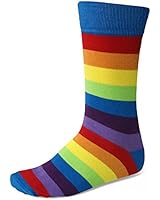 Men's Rainbow Striped Socks