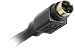 12 foot S-Video DIN4 Male Male MM Gold Plated Video Cable - Black - Great for Televisions and Comput