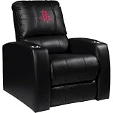 Home Theater Recliner with NBA Houston Rockets Panel