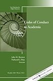 Codes of conduct in academia